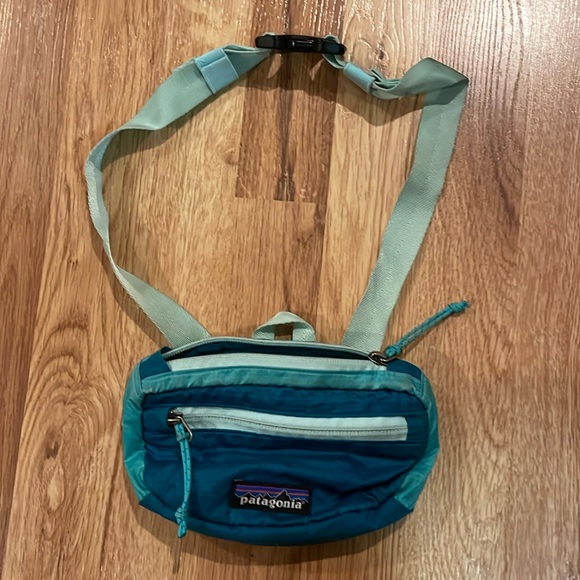 Patagonia Handbags - Patagonia ultralight mini hip pack Fanny pack 1L blue